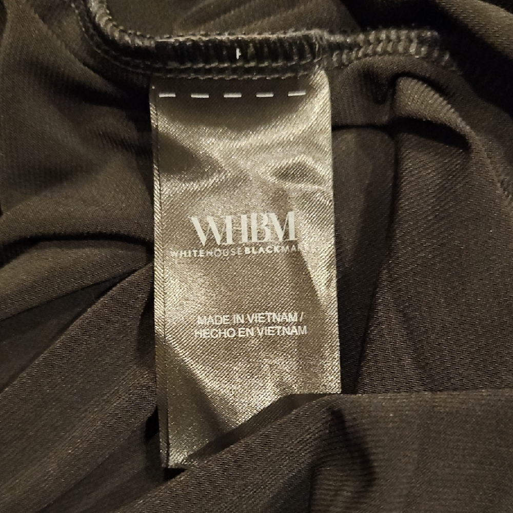 NWT White House Black Market Metallic Foil Print Midi Pencil Skirt XS - Picture 5 of 8